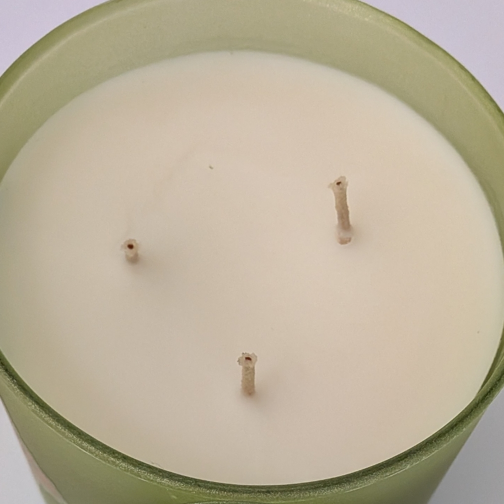 Bath & Body Works Autumn Woods Candle Set Of 2 - Green Jar - Picture 4 of 4